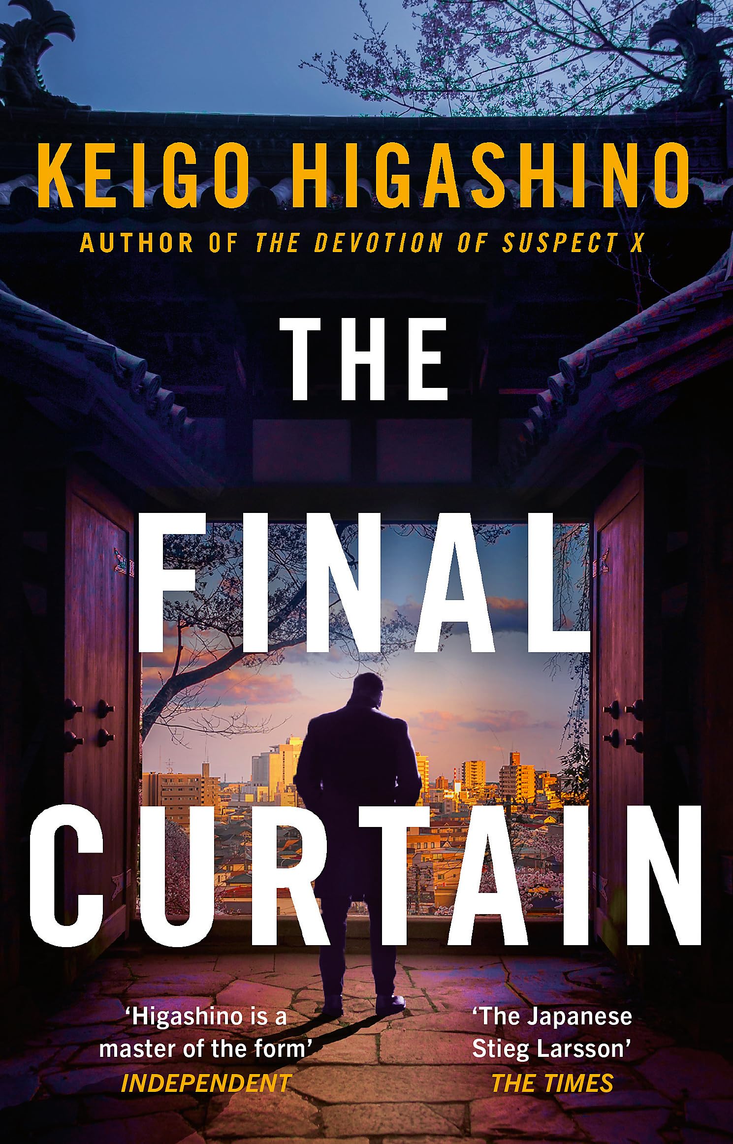 Front cover of the book 'The Final Curtain' by Keigo Higashino.