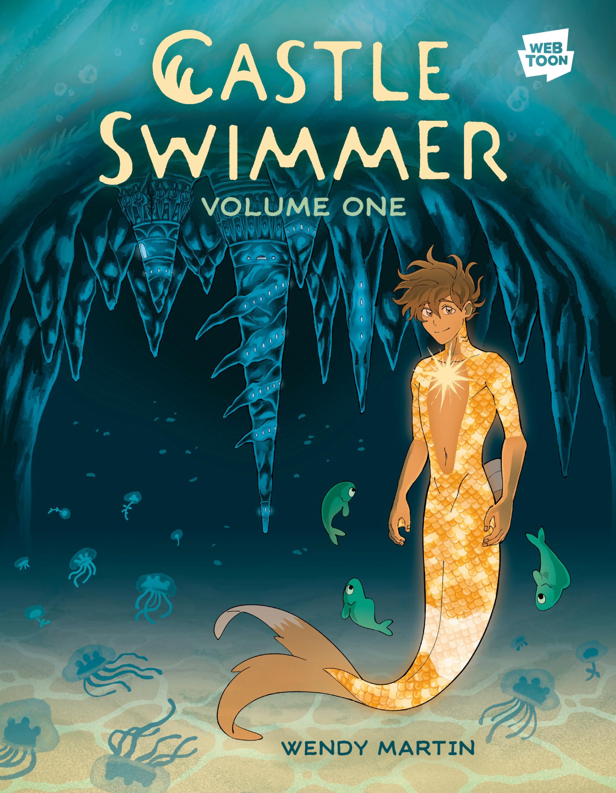 Front cover of the book 'Castle Swimmer: Volume 1' by Martin,  Wendy.