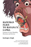 Front cover of the book 'Hanuman Flies to Ravana's Lanka' by Kushagra Singh.