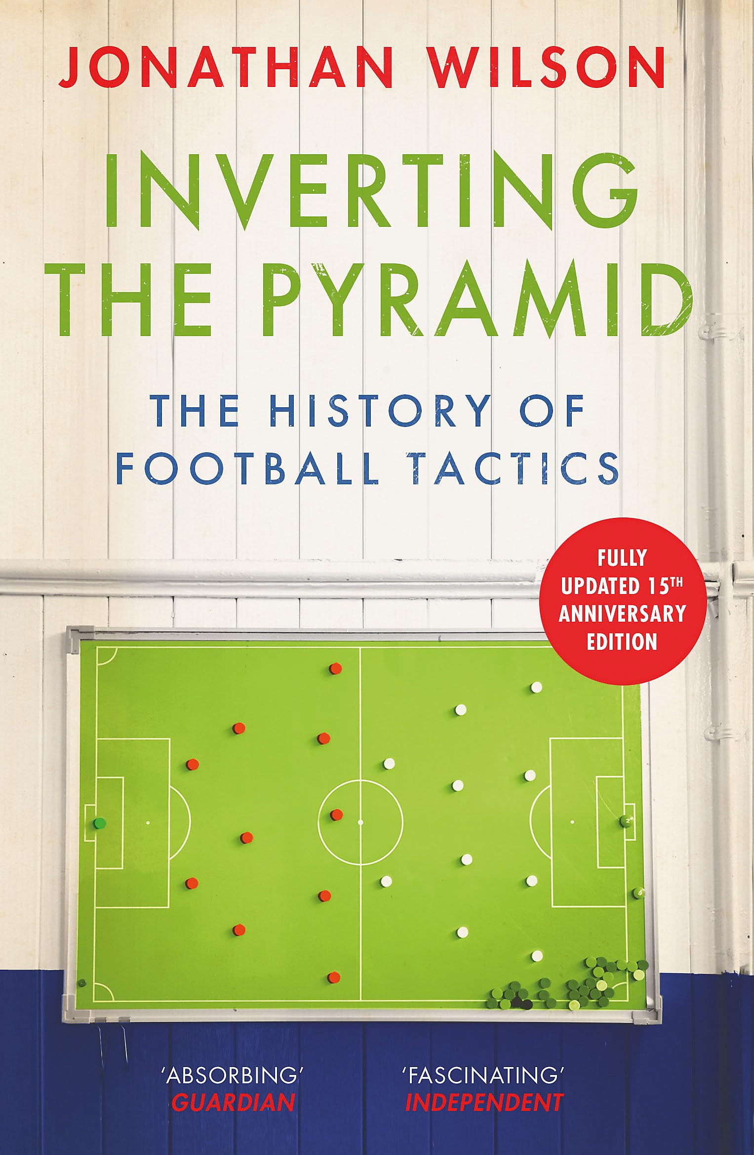 Front cover of the book 'Inverting the Pyramid: A History of Football Tactics' by Wilson Jonathan.