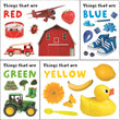 Front cover of the book 'THINGS THAT ARE : COLORS' by Roger Priddy.