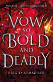 Front cover of the book 'A Vow So Bold and Deadly (Cursebreaker)' by Brigid Kemmerer.