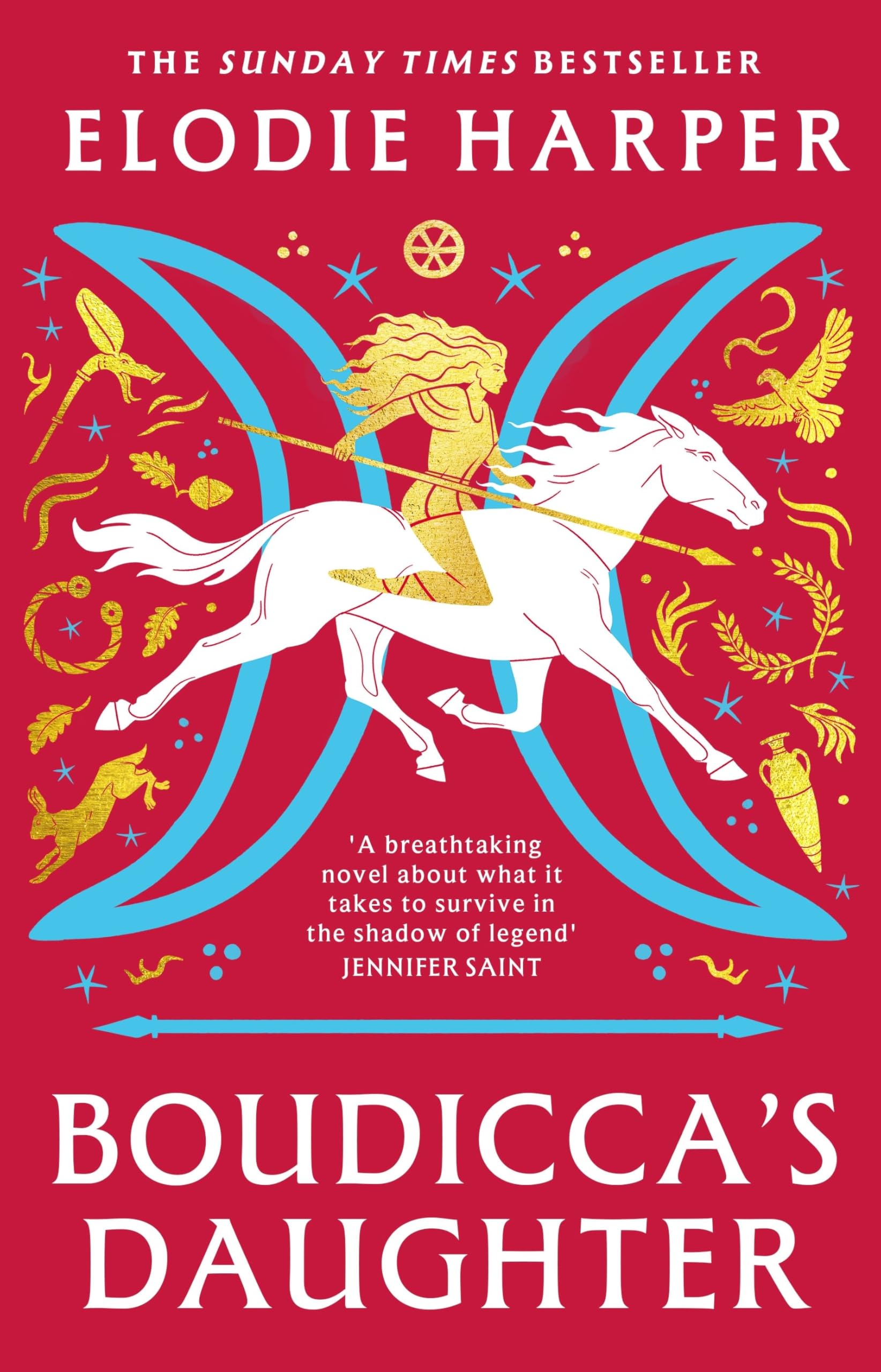 Front cover of the book 'Boudicca's daughter' by Elodie Harper.