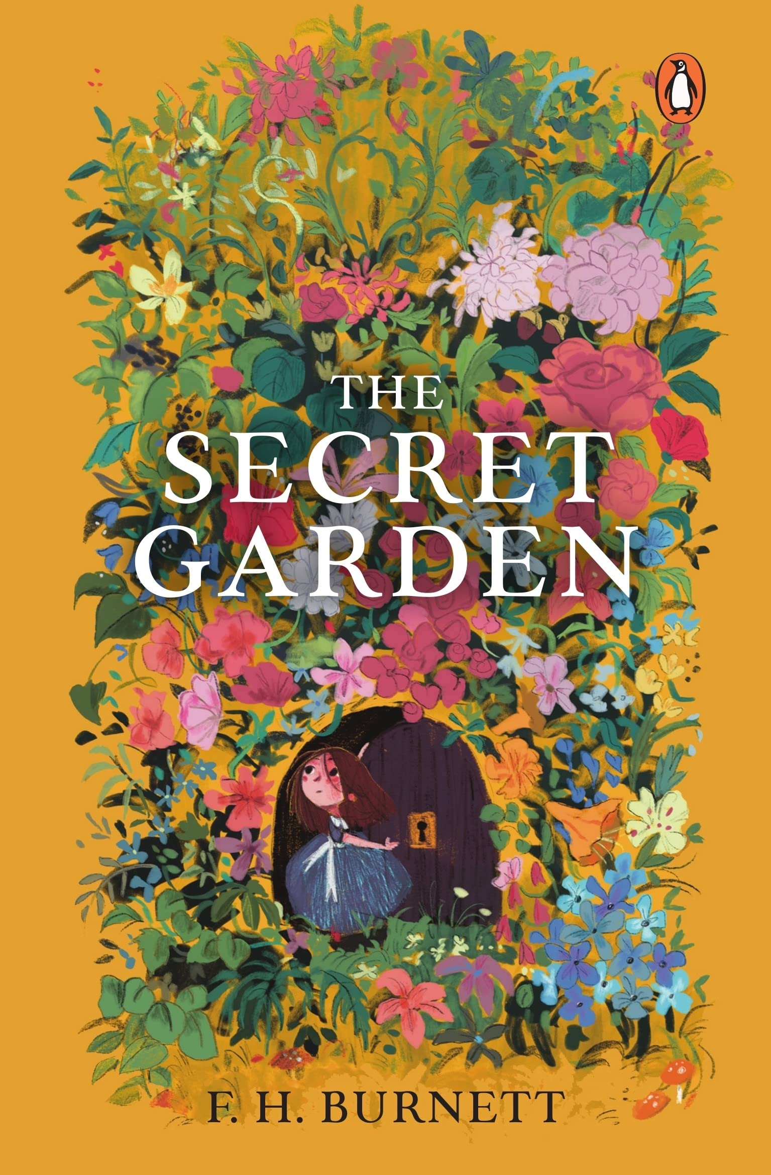 Front cover of the Paperback book 'The Secret Garden: (PREMIUM PAPERBACK, PENGUIN INDIA)' by Burnett, Frances H..
