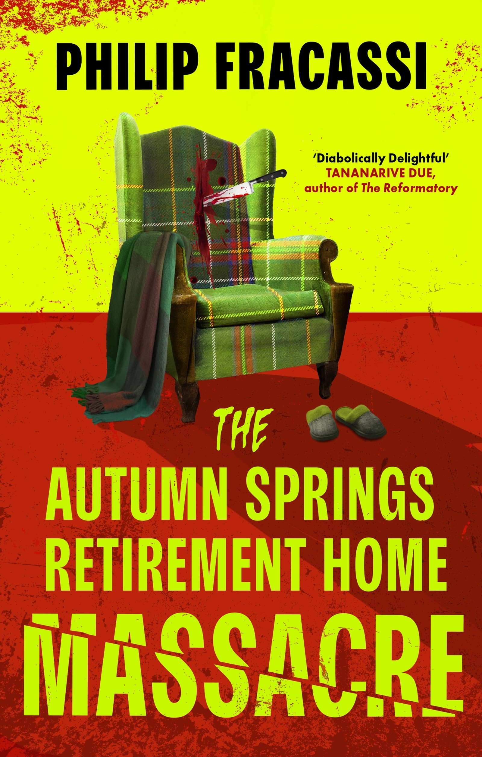 Front cover of the book 'The Autumn Springs Retirement Home Massacre' by Philip Fracassi.