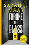 Front cover of the book 'Throne of glass (throne of glass book 1)' by Sarah J. Maas.