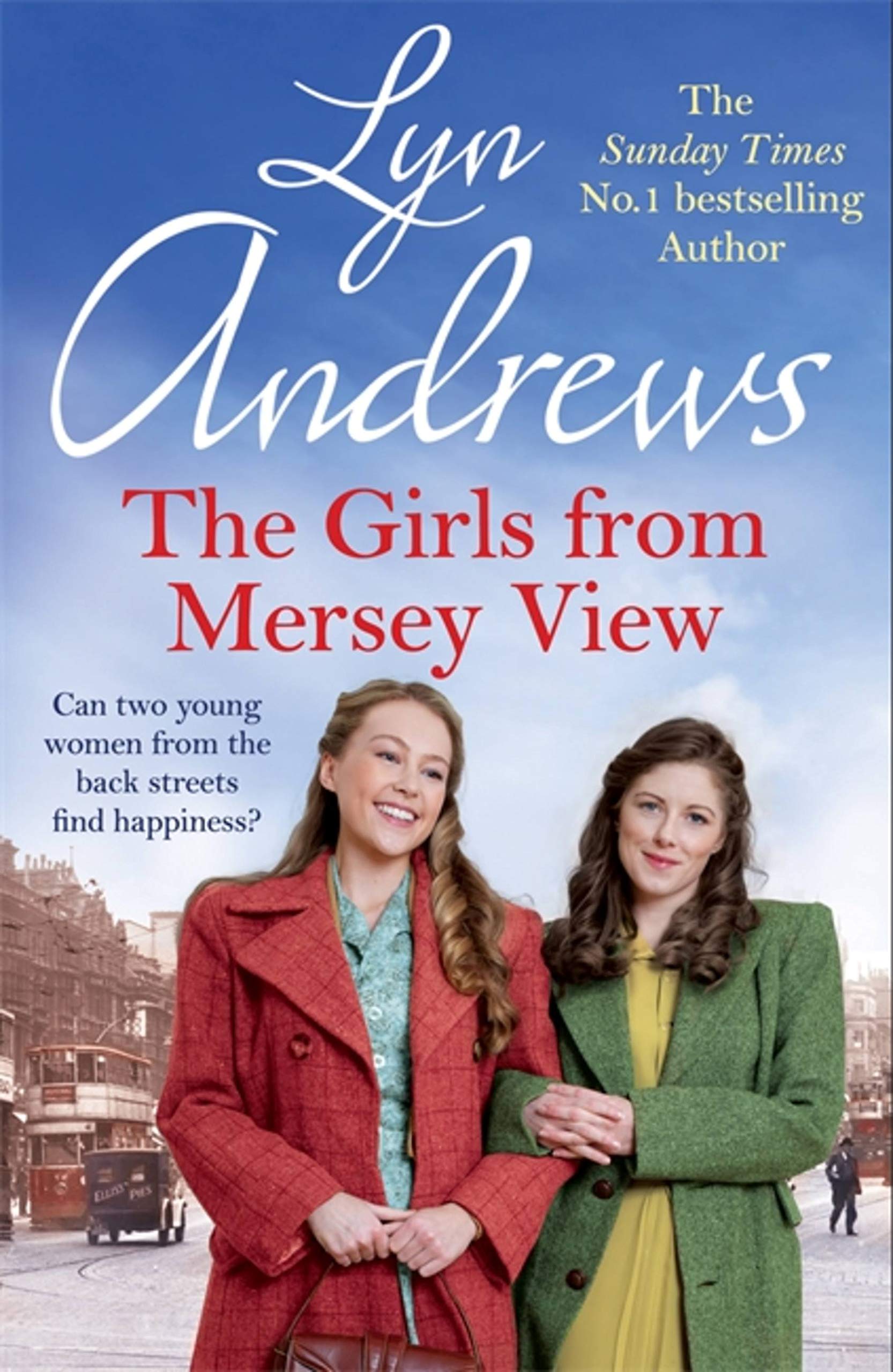 Front cover of the book 'The Girls From Mersey View' by Andrews Lyn.