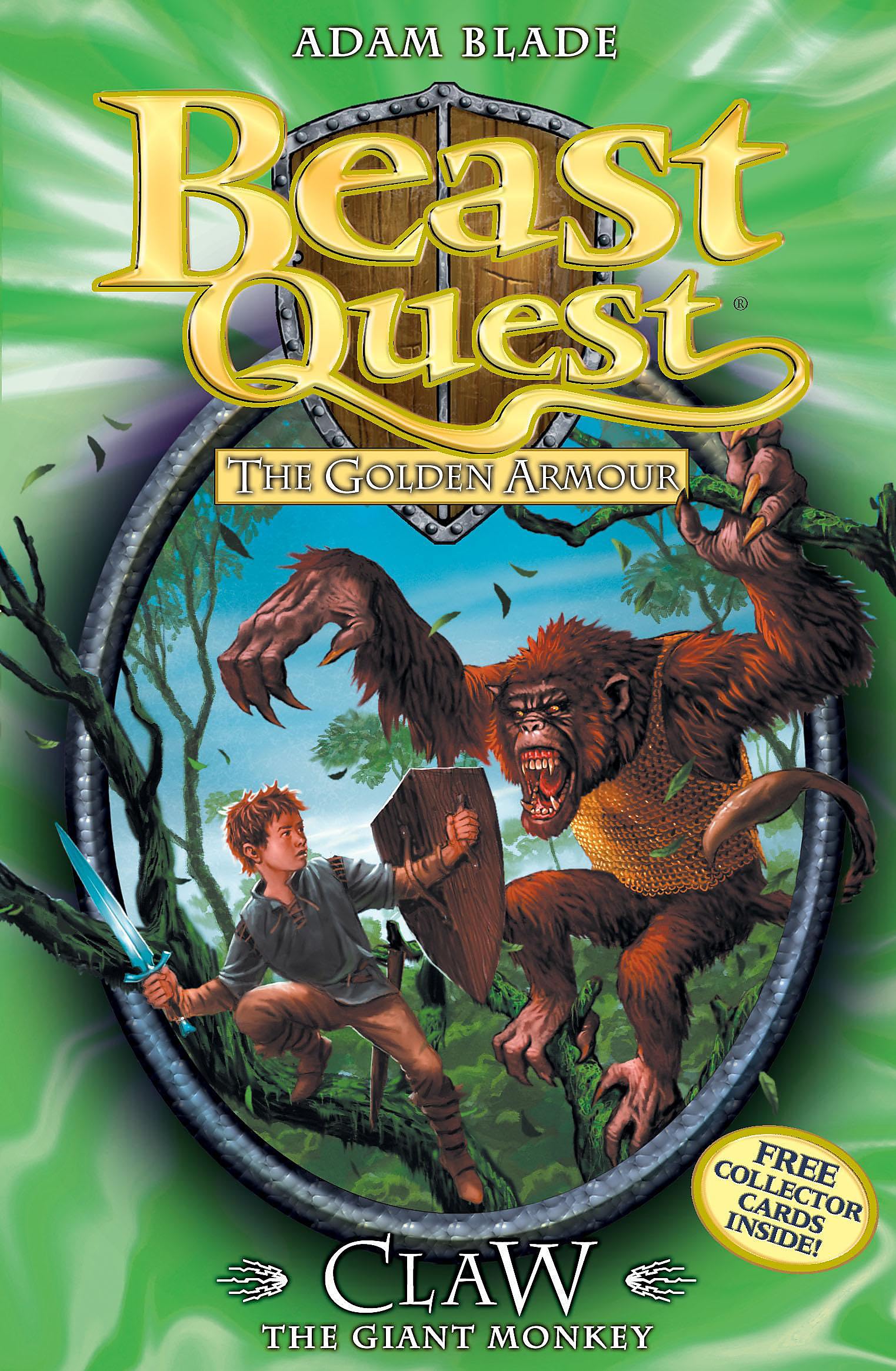 Front cover of the book 'Claw the Giant Monkey: Series 2 Book 2 (Beast Quest)' by Na.