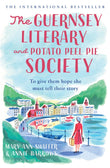 Front cover of the book 'The Guernsey Literary and Potato Peel Pie Society' by Annie Barrows & Mary Ann Shaffer.