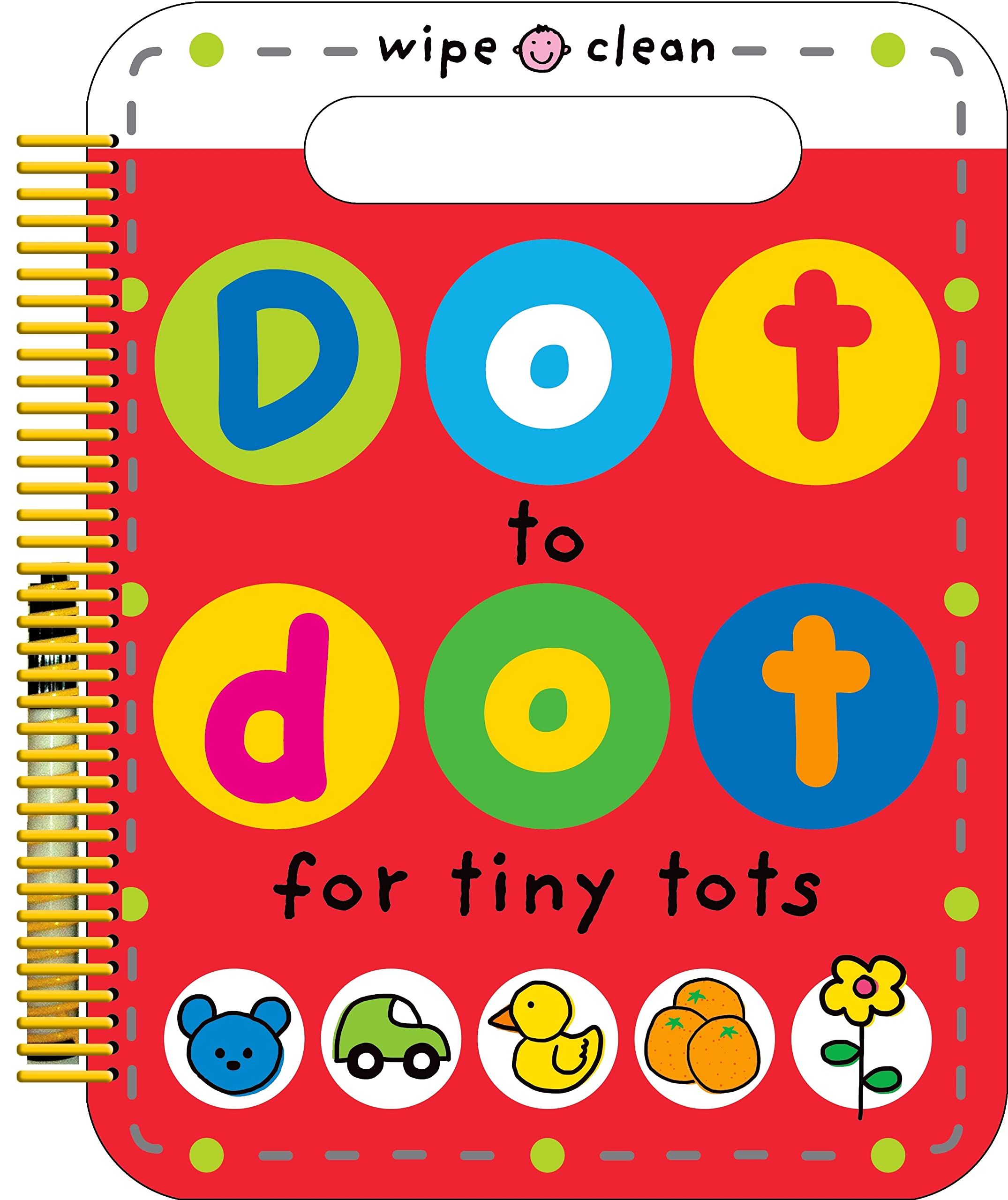 Front cover of the book 'Dot to Dot for Tiny Tots (Dot to Dot)' by Roger Priddy.