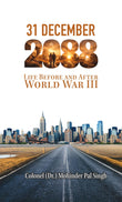 Front cover of the book '31-12-2088: Life before and after world war III' by Pentagon.