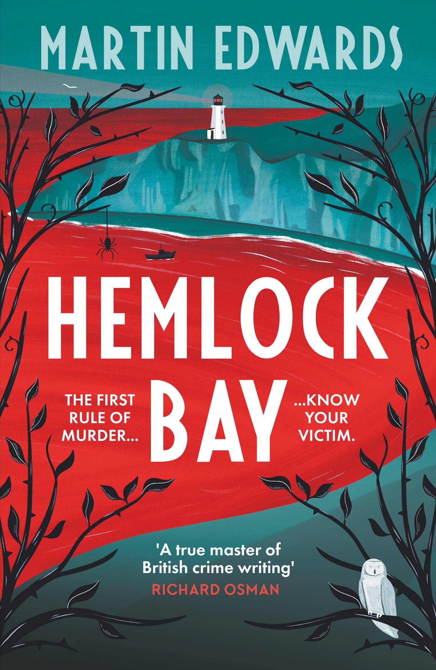 Front cover of the book 'Head of Zeus -- an Aries Book Hemlock Bay From the true master of British crime writing, a chilling and twisty Golden Ag' by Martin Edwards.