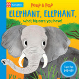 Front cover of the book 'Campbell Books Elephant, Elephant, What Big Ears You Have!.' by Campbell Books.