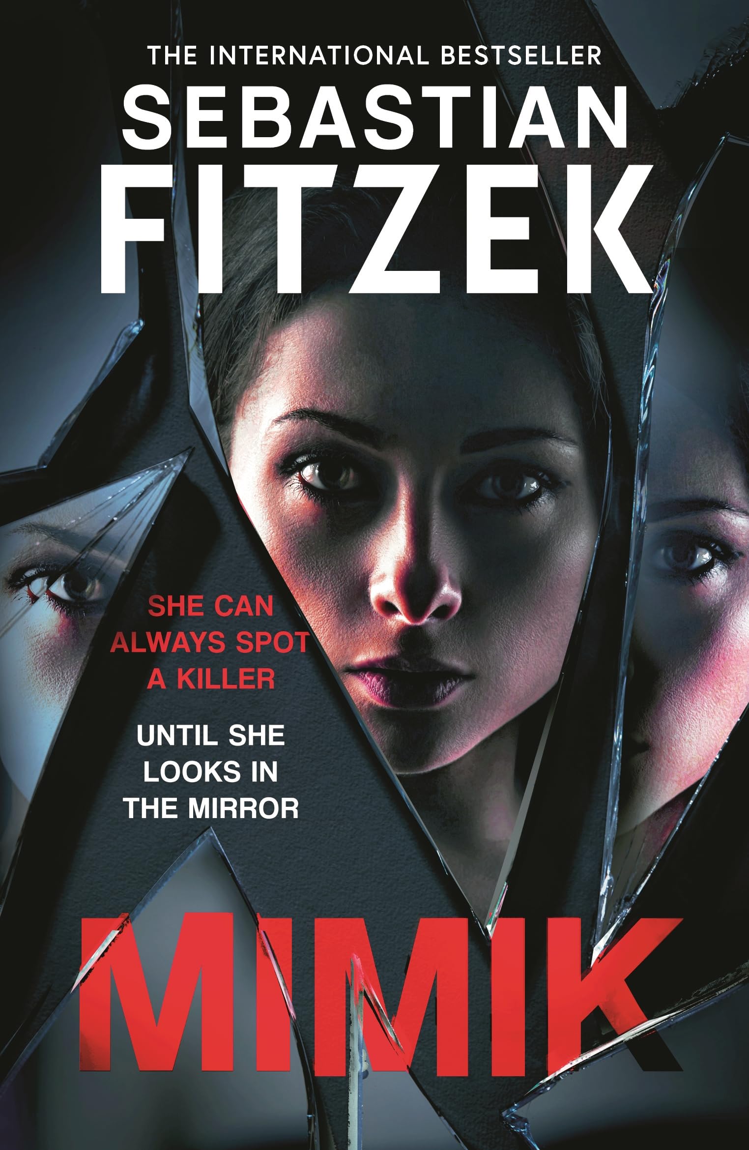 Front cover of the book 'Mimik' by Sebastian Fitzek.