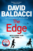 Front cover of the book 'The edge' by David Baldacci.