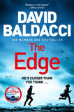 Front cover of the book 'The edge' by David Baldacci.
