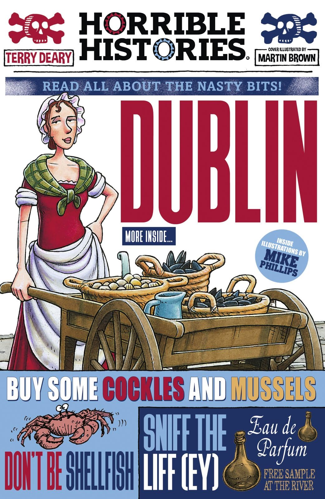 Front cover of the book 'HORRIBLE HISTORIES: DUBLIN (NEWSPAPER ED' by Terry Deary.