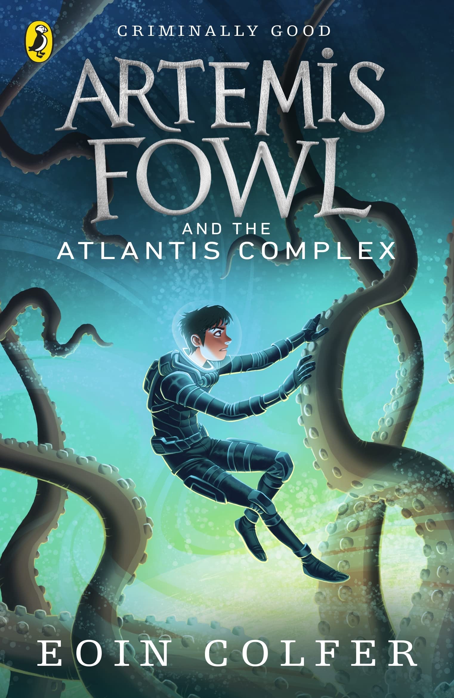 Front cover of the book 'Artemis Fowl and the Atlantis Complex' by Ladybird.