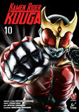 Front cover of the book 'Kamen Rider Kuuga Vol.10' by Hitotsu Yokoshima, Shotaro Ishinomori.