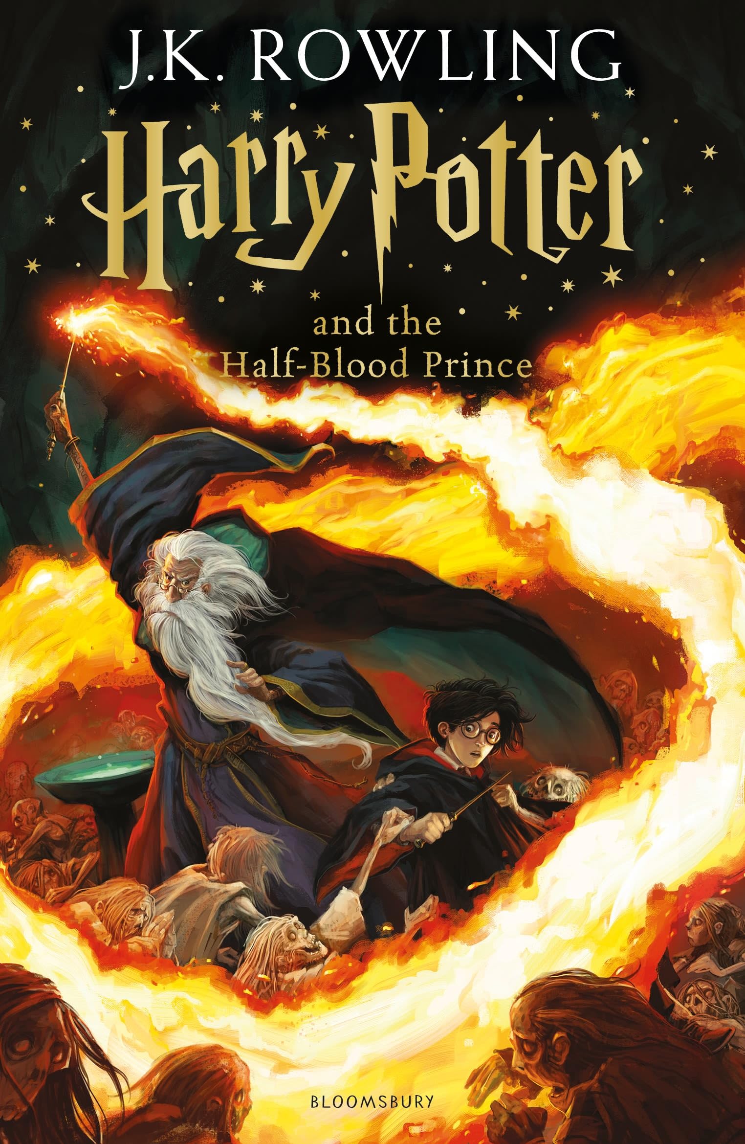 Front cover of the book 'Harry Potter and The Half-Blood Prince (Rejacket)' by Rowling, J.K..