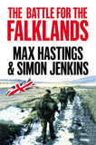 Front cover of the book 'The Battle for the Falklands' by Max Hastings,Simon Jenkins.