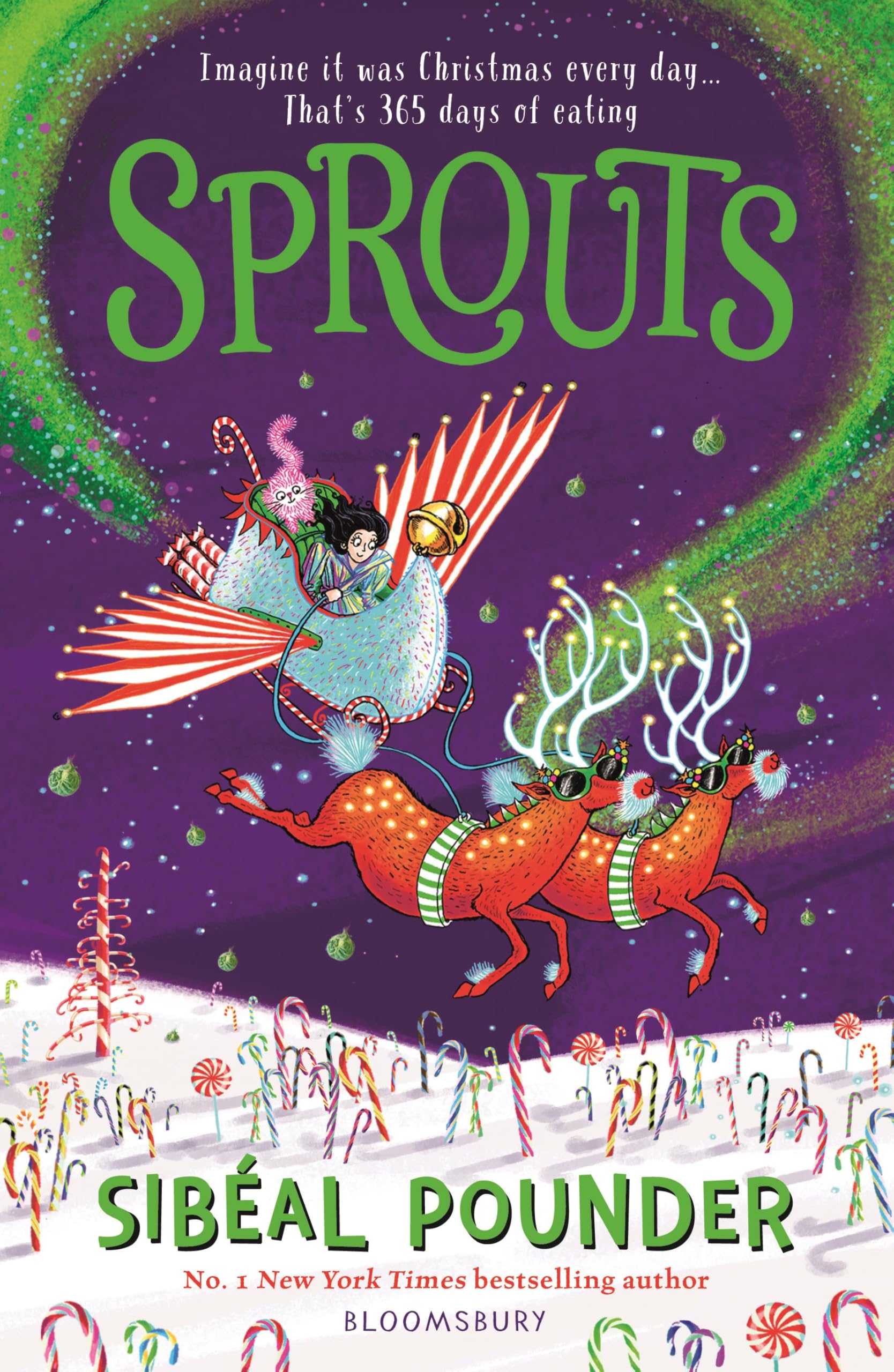 Front cover of the book 'Sprouts' by Sibéal Pounder.