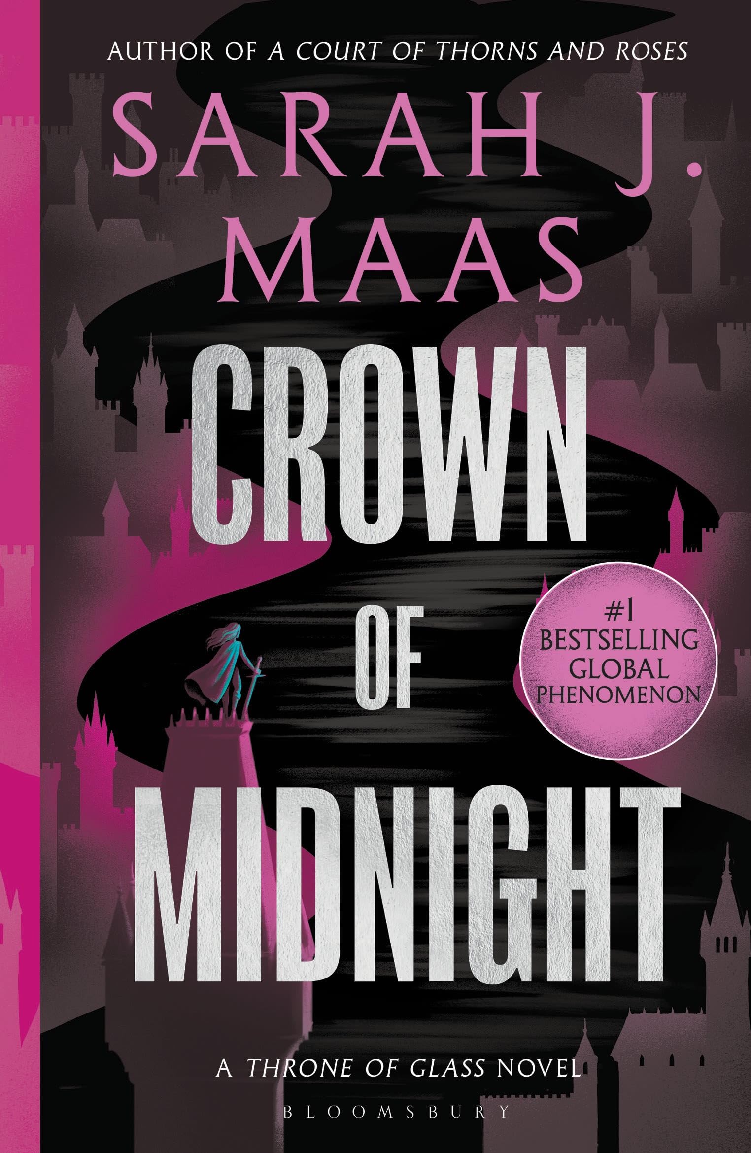 Front cover of the book 'Crown of Midnight: From the # 1 Sunday Times best-selling author of A Court of Thorns and Roses (Throne of Glass)' by Sarah J. Maas.
