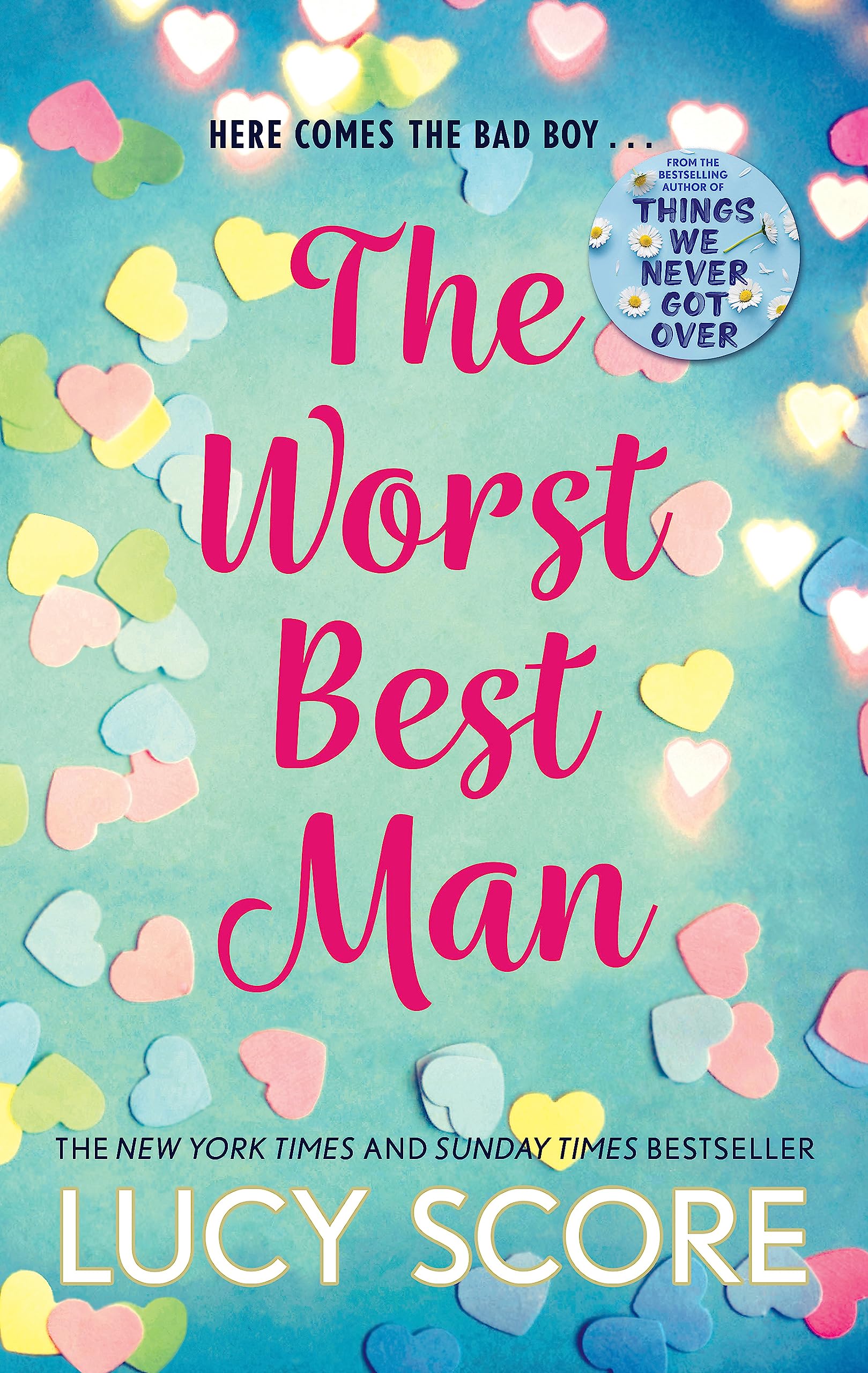 Front cover of the book 'The Worst Best Man' by Lucy Score.