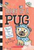 Front cover of the book 'Diary of A Pug #3: Paws for a Cause' by Kyla May.