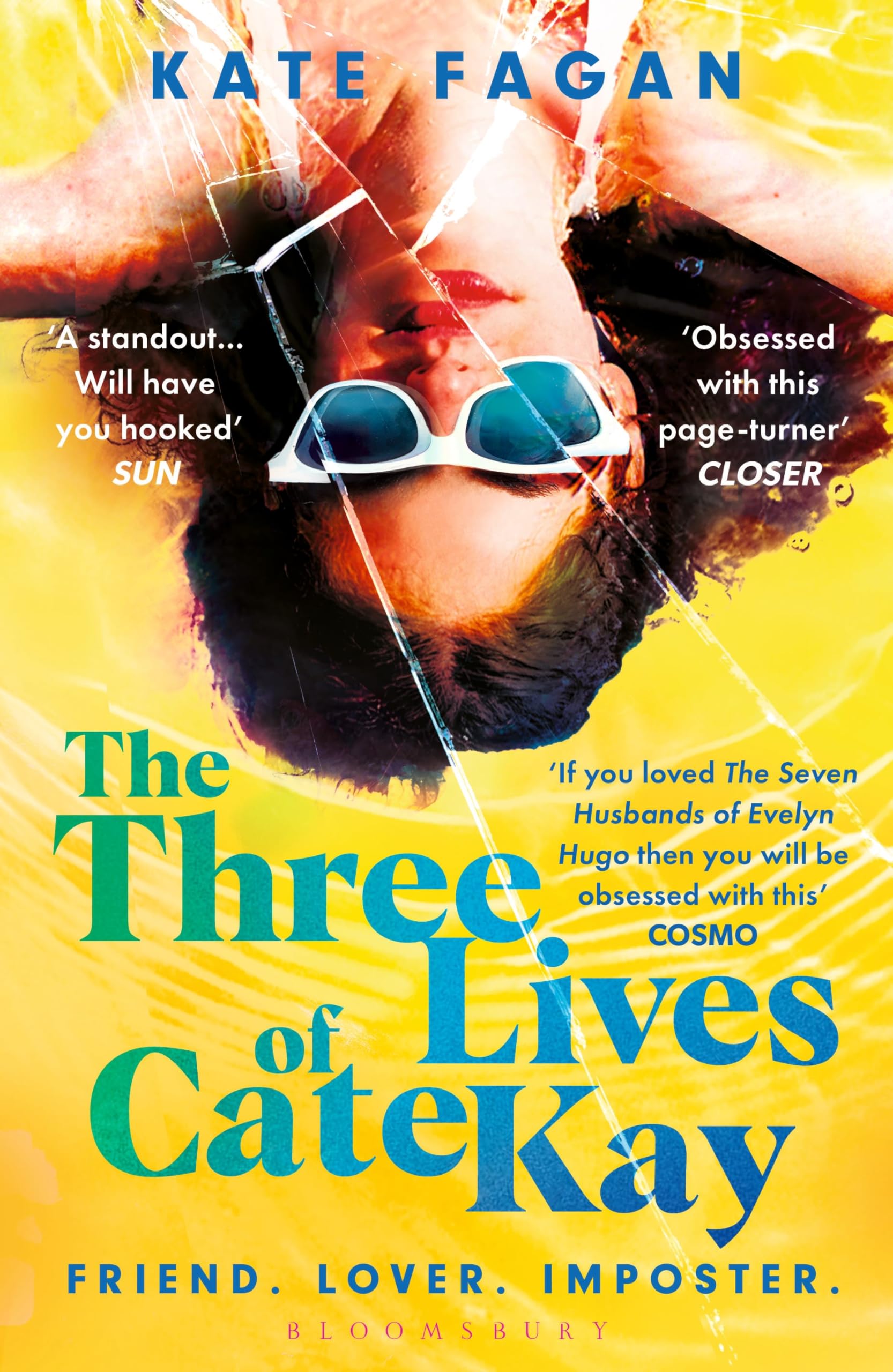 Front cover of the book 'The three lives of cate kay' by Kate Fagan.