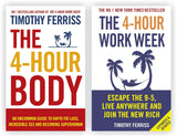 Timothy Ferriss 2 Books Collection Set [The 4-Hour Work Week and The 4-Hour Body] NYBooksHub