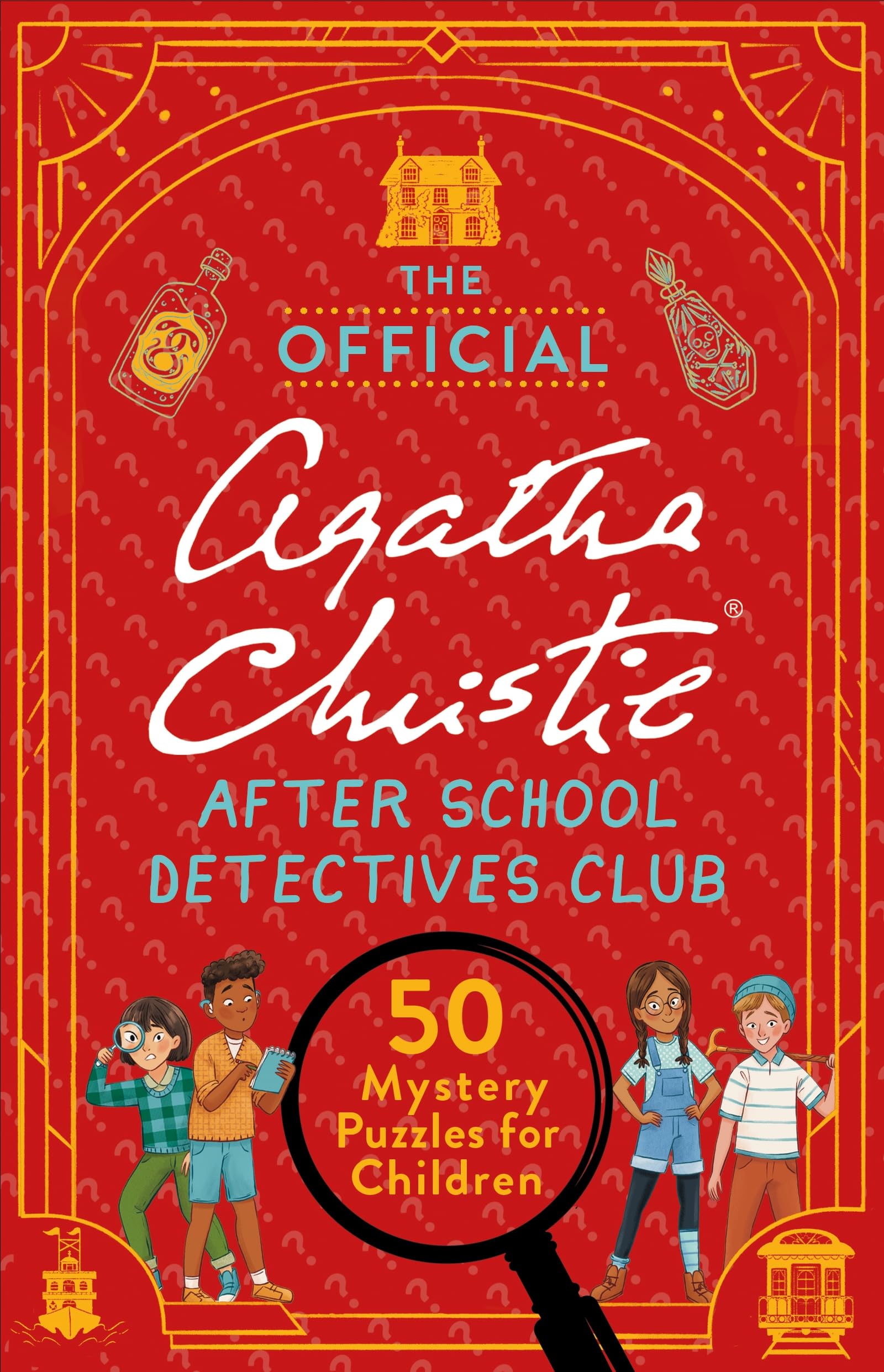 Front cover of the book 'The Official Agatha Christie After School Detectives Club /anglais' by Dr Gareth Moore.