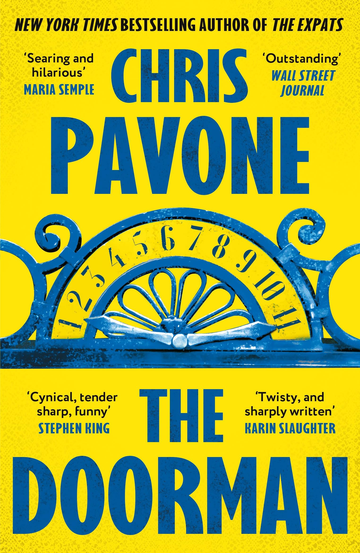 Front cover of the book 'The Doorman' by Chris Pavone.