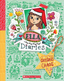 Front cover of the book 'Ella Diaries #5: Christmas Chaos' by Meredith Costain.