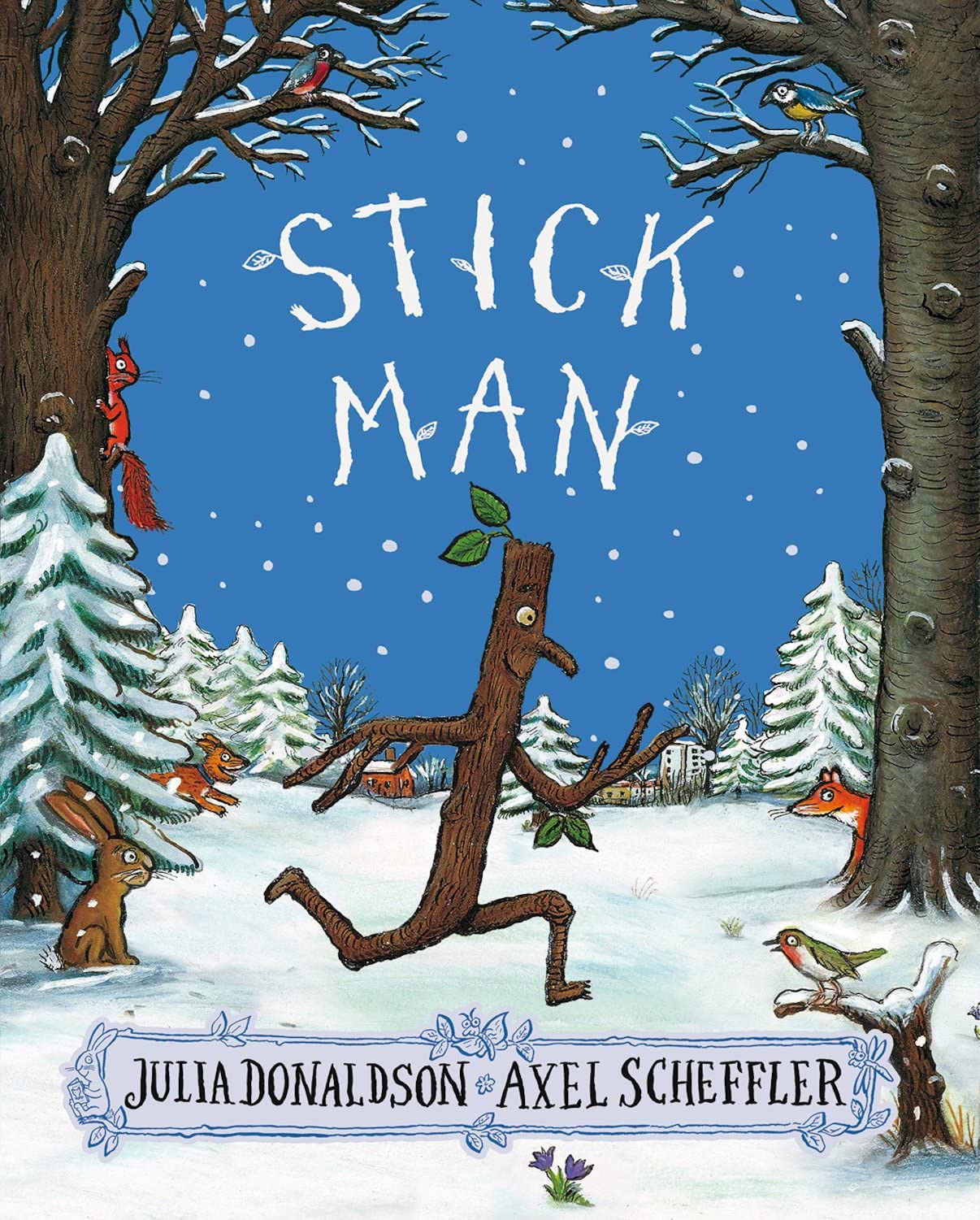 Front cover of the Paperback book 'Stick Man Scholastic' by Scholastic.