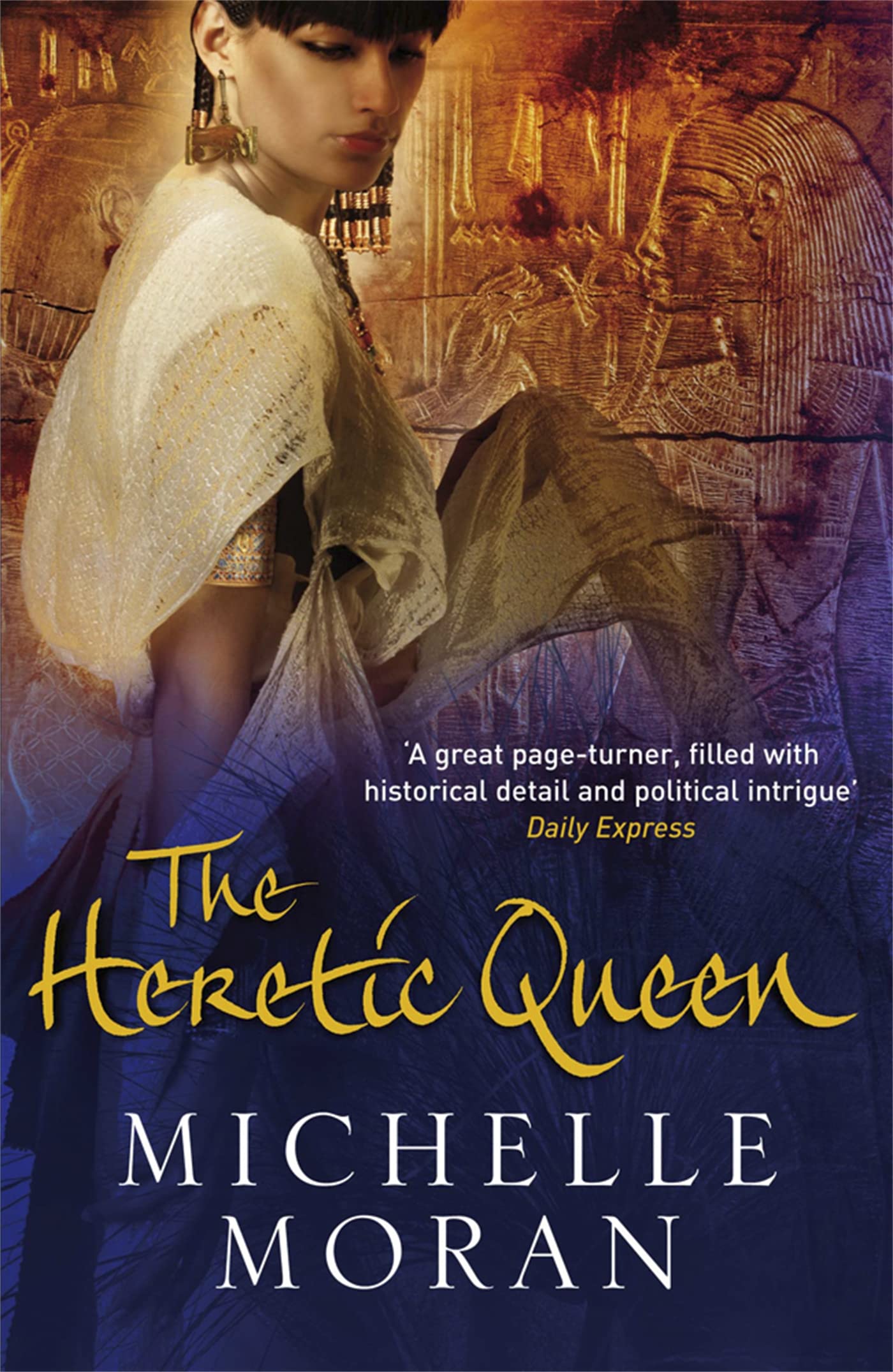 Front cover of the Paperback book 'The Heretic Queen Michelle Moran' by Moran, Michelle.
