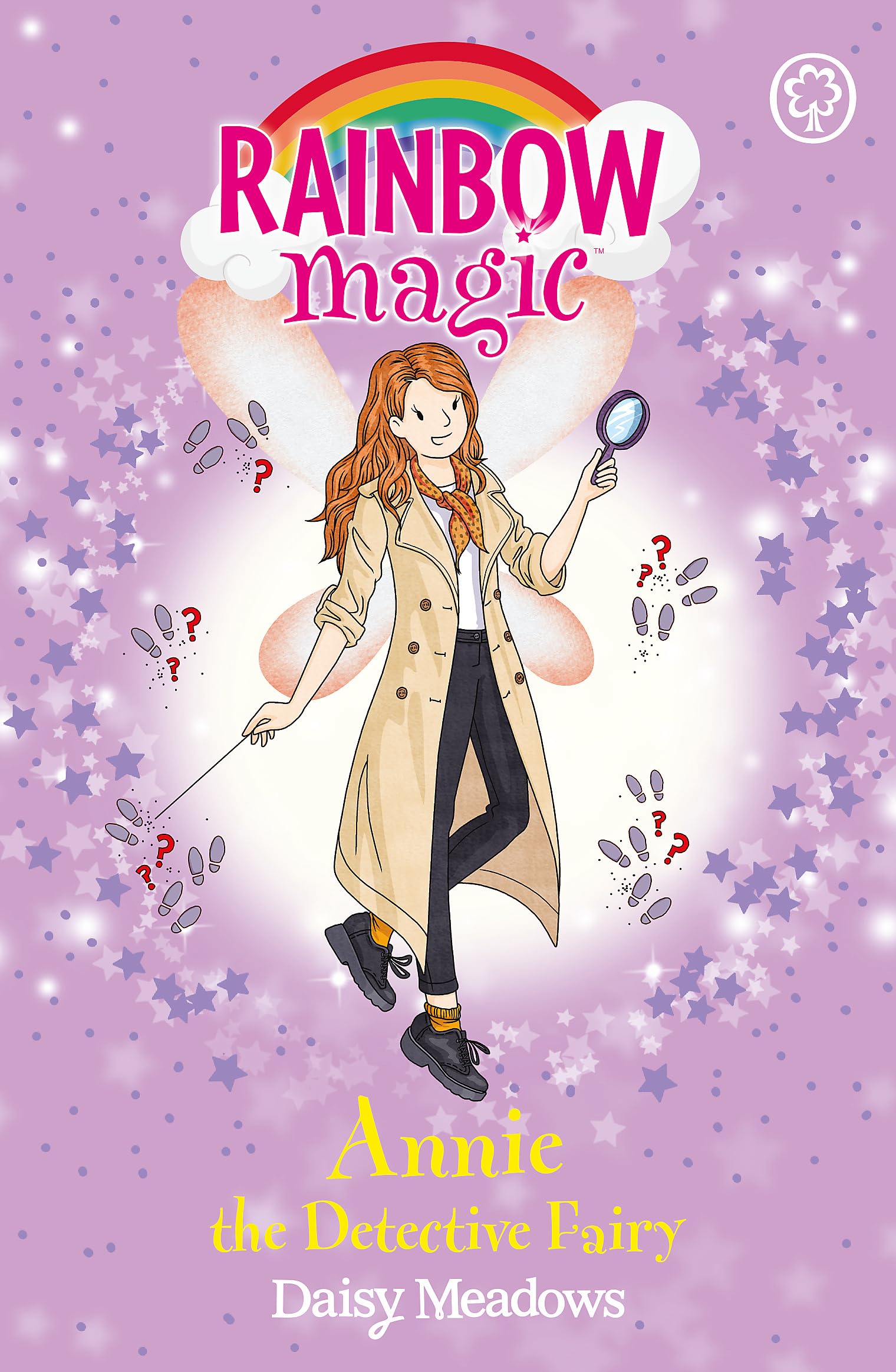 Front cover of the book 'Rainbow Magic: Dani The Detective Fairy' by Meadows Daisy.