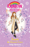Front cover of the book 'Rainbow Magic: Dani The Detective Fairy' by Meadows Daisy.