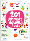 Front cover of the book '201 Ultimate Activity Book for 5+ Years Kids' by Na.