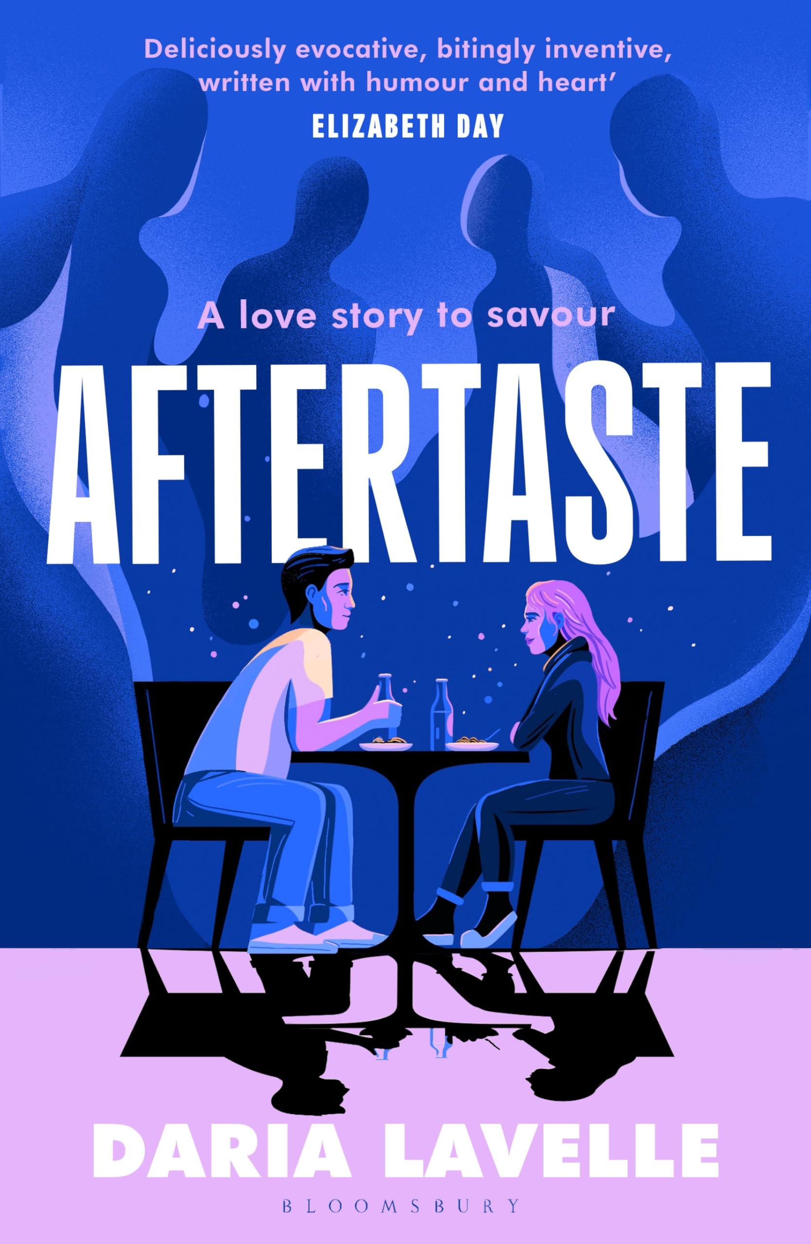 Front cover of the book 'Aftertaste' by Daria Lavelle.