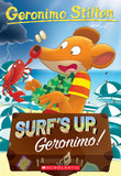 Front cover of the book 'Surf's Up, Geronimo! (Geronimo Stilton, No. 20)' by Stilton Geronimo.