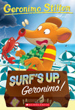 Front cover of the book 'Surf's Up, Geronimo! (Geronimo Stilton, No. 20)' by Stilton Geronimo.