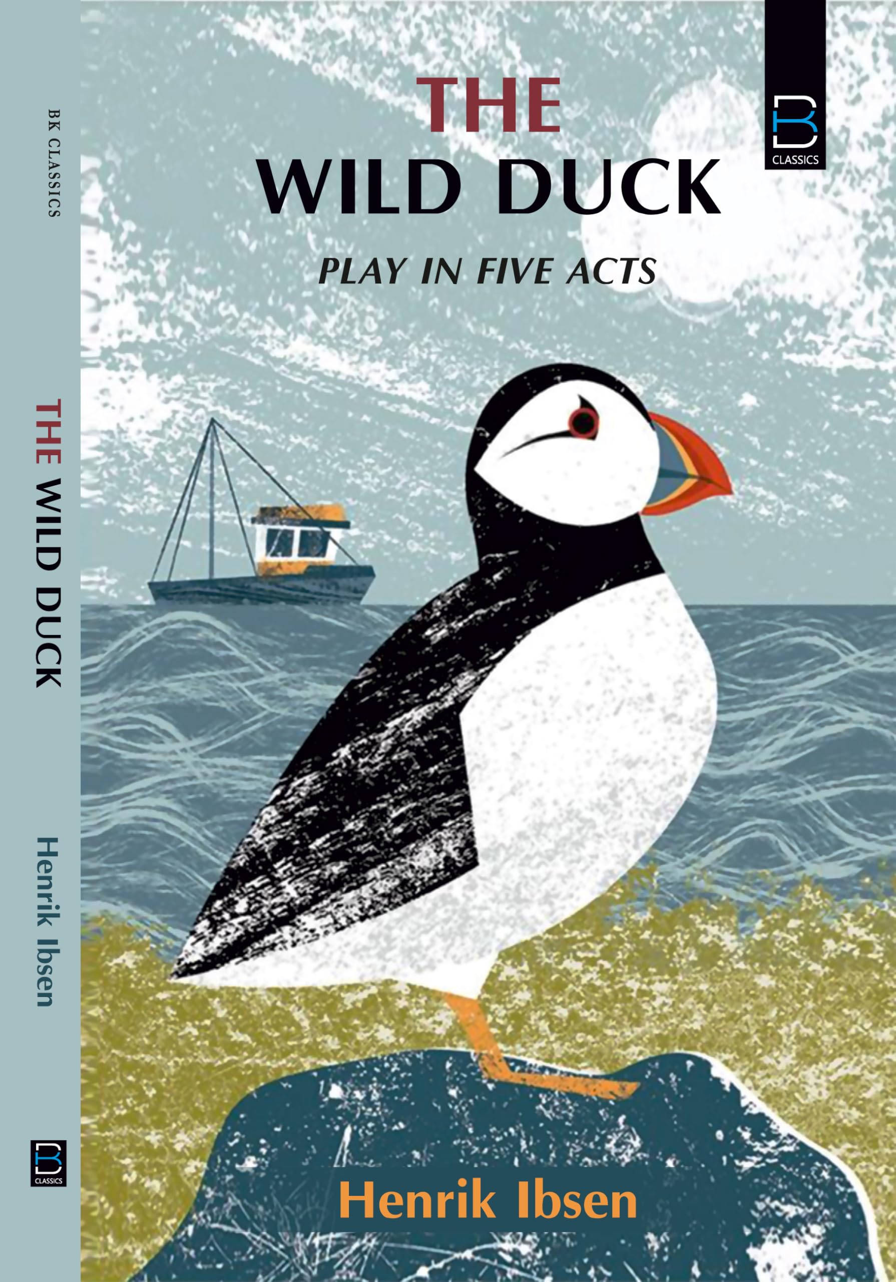 Front cover of the book 'The Wild Duck' by Henrick Isben.