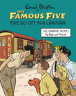 Front cover of the book 'Hodder Stoughton Famous Five Graphic Novel Five Go Off in a Caravan Book 6.' by Enid Blyton and Béja & Nataël.