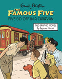 Front cover of the book 'Hodder Stoughton Famous Five Graphic Novel Five Go Off in a Caravan Book 6.' by Enid Blyton and Béja & Nataël.