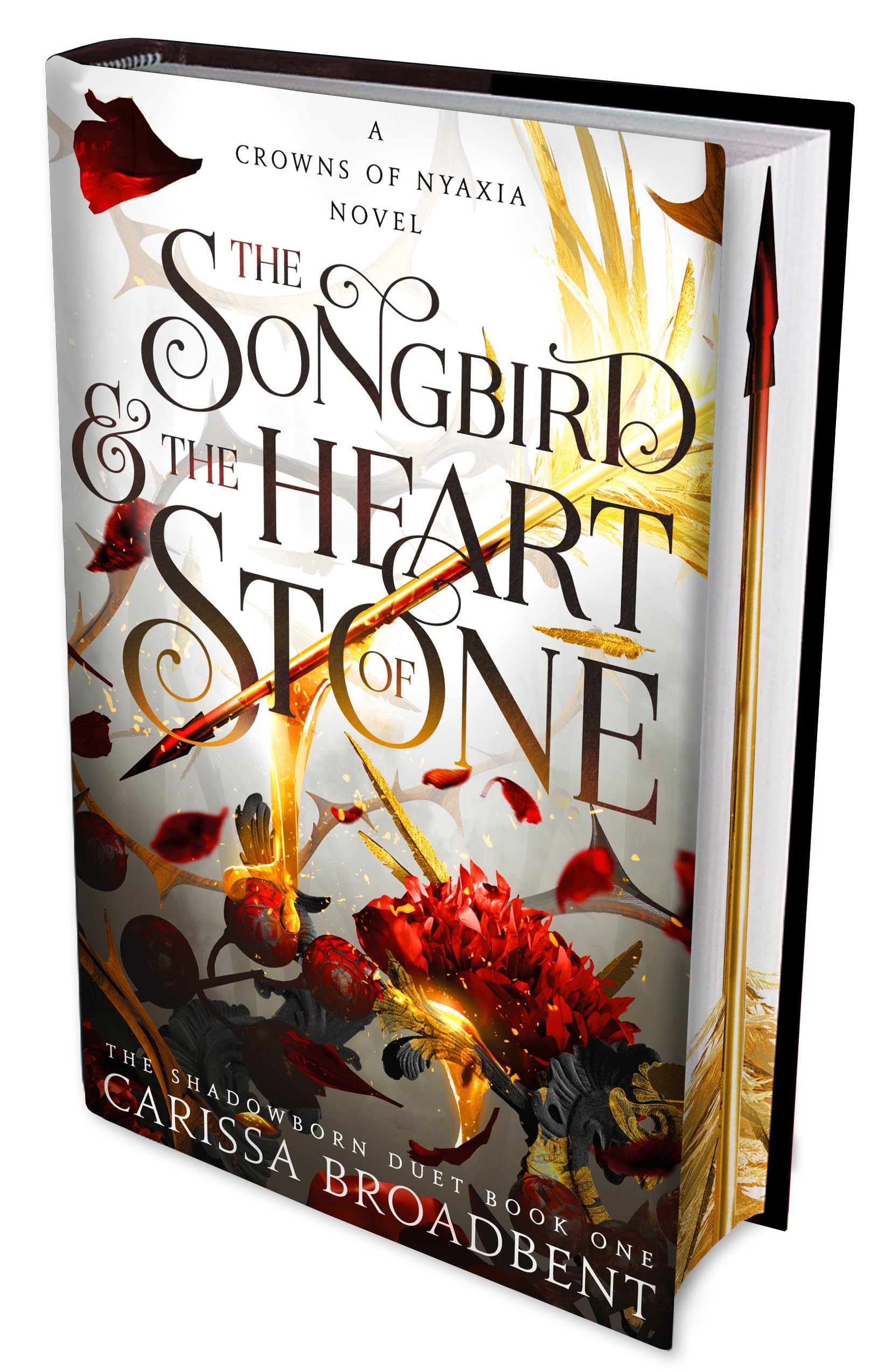 Front cover of the book 'Pre-Order: Songbird and the Heart Stone (Exclusive Limited Edition)' by Carissa Broadbent.