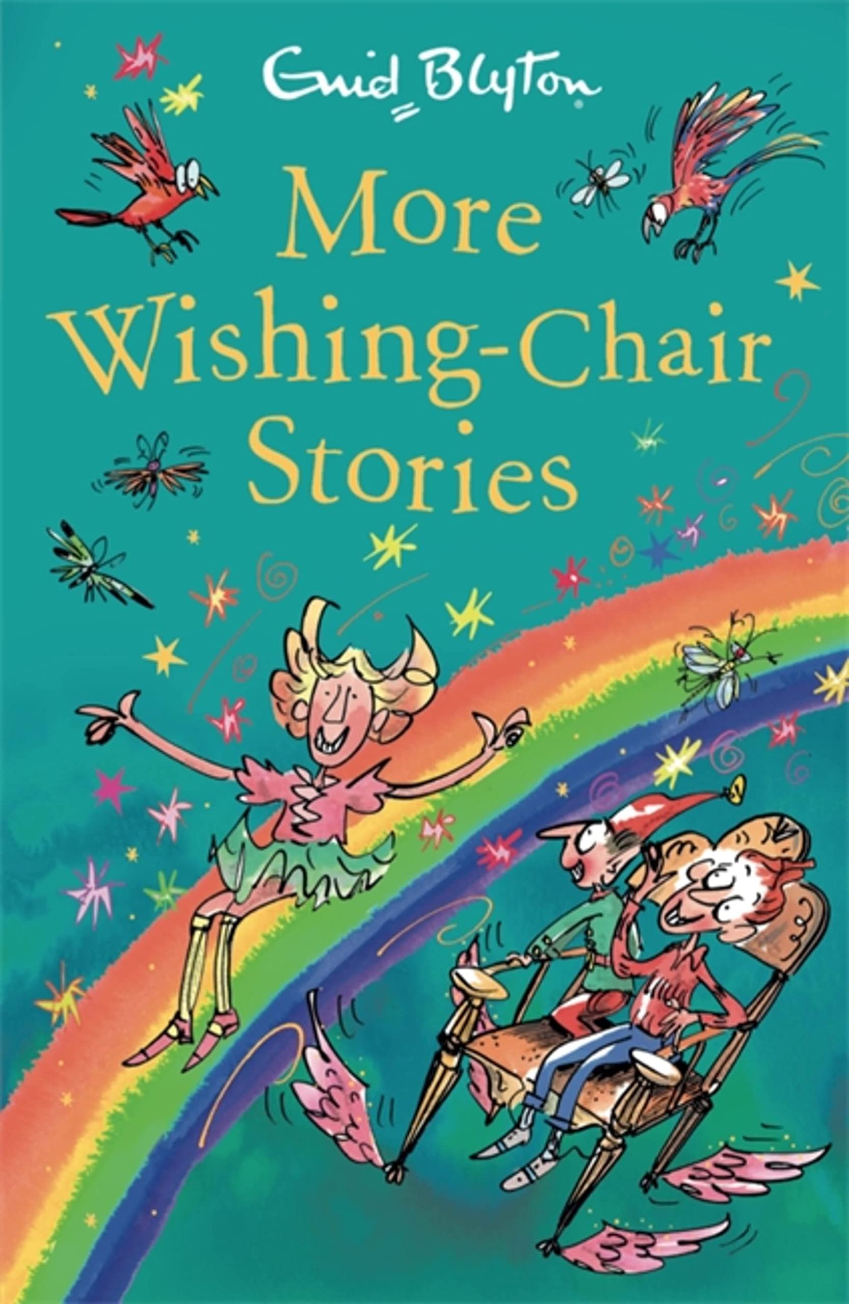 Front cover of the book 'More Wishing-Chair Stories: Book 3' by Enid Blyton.