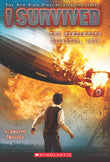 Front cover of the book 'I Survived #13: I Survived The Hindenburg Disaster, 1937' by Lauren Tarshis.