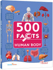 Front cover of the book '500 Facts - Human Body' by Na.
