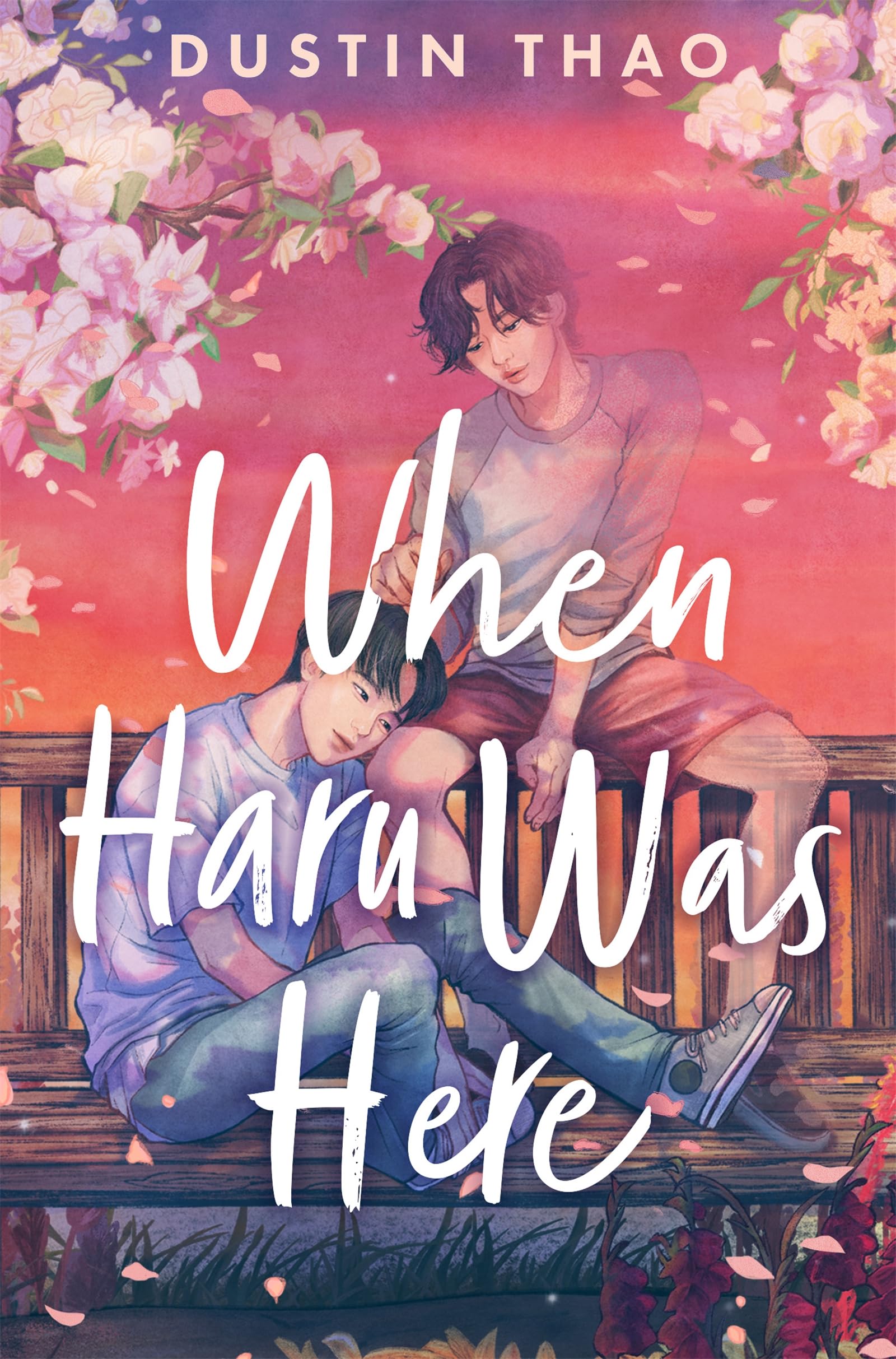 Front cover of the book 'When Haru Was Here' by Dustin Thao.